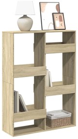 vidaXL Bibliotecă, stejar sonoma, 100x33x135 cm, lemn prelucrat