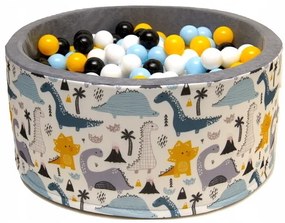 WELOX PISCINĂ USCATĂ - DINO - 90 X 40 CM - 200 MINGI