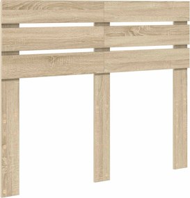 vidaXL Tăblie cap Stejar Sonoma 135 cm Lemn compozit