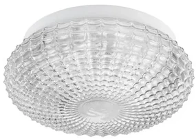 Plafoniera baie moderna 30cm IP44 Clam sticla clara NVL-9738255