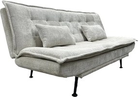 Canapea extensibila, Tesatura chenille bej JAZZ 195cm