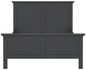 Pat matrimonial gri 140x200 cm Paris – Tvilum