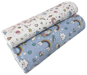 Set 4 scutece finet Deseda 70x70cm Deseda Unicorni