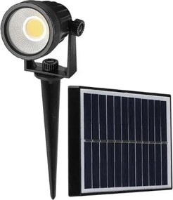 LED lampă solară SPIKE LED/2W/5,5V IP65 6400K 1200 mAh
