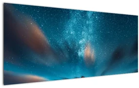 Tablou calea lactee alabastră (120x50 cm)