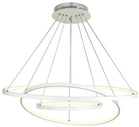 Lustra design modern circular cu 3 inele LED ROTUNDA