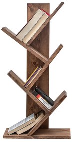 Bibliotecă Cemo din lemn de nuc