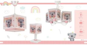 Dalber 63267S - Lustră copii KOALA 3xE27/60W/230V