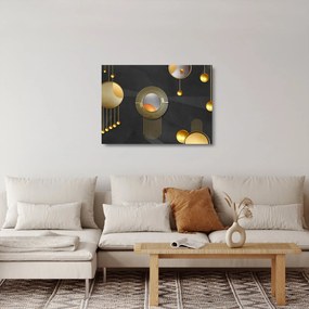 Tablou pe sticlă - Abstract (70x50 cm)