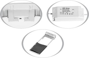 Lampă încastrată LED LADA LED/25W/230V 4100K