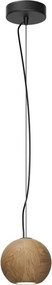 Lustra, Pendul minimalist sfera lemn natur Texture