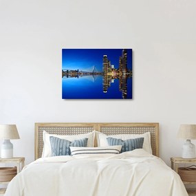 Tablou - Rotterdam nocturn (70x50 cm)