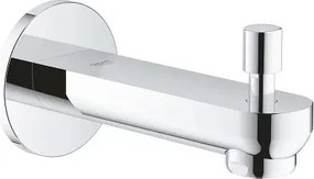 Pipa cada Grohe Eurosmart Cosmopolitan cu diverter crom lucios