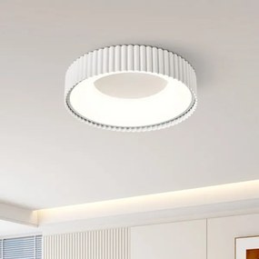Brilagi - LED dimabil, plafonieră FALCON MODERN LED/30W/230V 40 cm alb + telecomandă