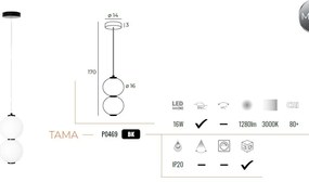 Lustra, Pendul LED design modern TAMA