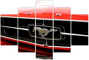 Tablou - Mașina roșie (150x105 cm)