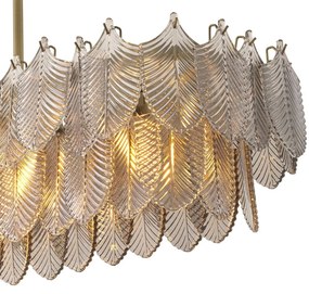 Lustra suspendata design LUX Verbier Rectangular, alama periata 115711 HZ