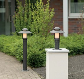 Stalp iluminat exterior din fier forjat, inaltime 50cm, AL 6523