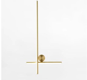 Aplică LED Zuma Line W4101-GD MILL LED/14W/230V auriu