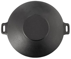 Tigaie tip wok din fontă ø 30 cm Litina – Orion