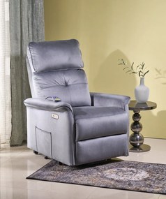 Fotoliu Semir 2 velvet gri