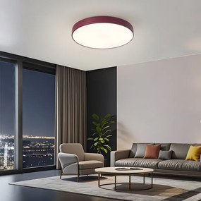 Plafonieră LED reglabilă Brilagi-LED POOL LED/60W/230V 3000-6000K 50 cm bordo + telecomandă