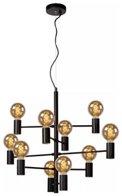 Lucide 21421/10/30 - Lustru suspendat pe cablu LEANNE 10xE27/40W/230V