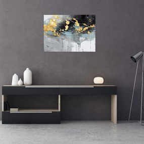 Tablou pe sticlă - Abstracție (70x50 cm)