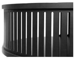 Măsuță de cafea ROENNI 44x75 cm negru/alb