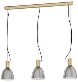 Eglo 99314 - Lustră pe cablu LEBALIO 3xE27/40W/230V