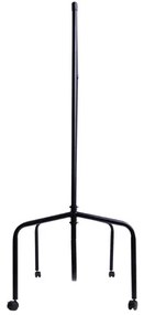 Homcom Suport pentru haine cu 4 roți de fier, 120x60x170cm