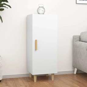 812321 vidaXL Servantă, alb, 34,5x34x90 cm, lemn compozit
