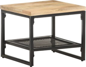 vidaXL Masă laterală, 40 x 40 x 35 cm, lemn masiv de mango