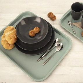 Tavă de servire verde Orion, 36 x 46 cm