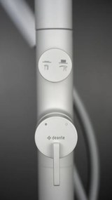 SILIA – Baterie pentru Cadă, de Sine Stătătoare, cu Set de Duș, BQS_A17N Finisaj Bianco 🛁✨