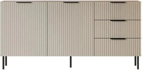 Comoda ALMERA TYP1, nuc/casmir, PAL laminat, 156x42x75 cm