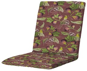 Perna pentru scaun de gradina JASMINE BORDEAUX 97x49 cm, rosu inchis