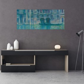 Tablou - Claude Monet, Palazzo da Mula, Venice, reproducere (120x50 cm)