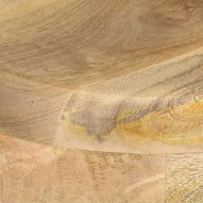 Scaune de bar, 2 buc., 76 cm, lemn masiv de mango 2, 76 cm