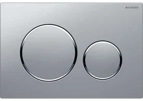 Placuta de actionare Geberit Sigma 20 crom mat, finisaj easy to clean - GEB115.882.JQ.1