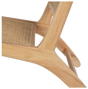 Fotoliu în culoare naturală țesut – Ixia