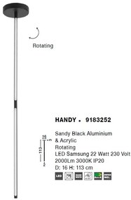 Lustra LED moderna rotativa Handy NVL-9183252