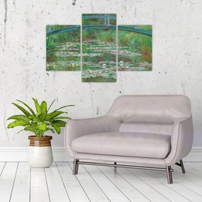 Tablou - Claude Monet, The Japanese Footbridge, reproducere (90x60 cm)