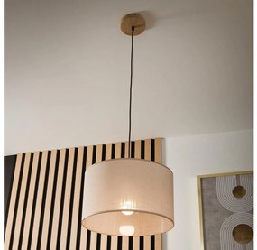 Lustr pe cablu ANTONIO 1xE27/60W/230V stejar