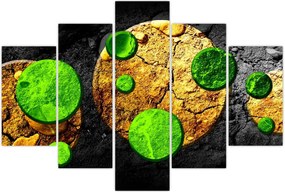 Tablou abstract - Bilă (150x105 cm)