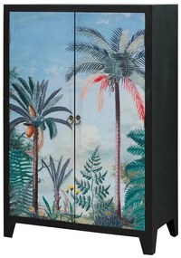 Dulap din lemn de pin, model tropical, cu 2 usi, Calypso