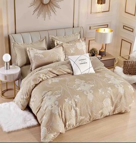 Lenjerie pat dublu, 6 Piese, Finet Premium