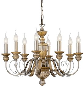 Candelabru clasic cu 8 brate FIRENZE SP8 ORO