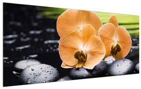 Tablou cu orhidee (120x50 cm), în 40 de alte dimensiuni noi