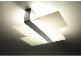 Plafonieră MASSIMO 2xE27/60W/230V alb/crom